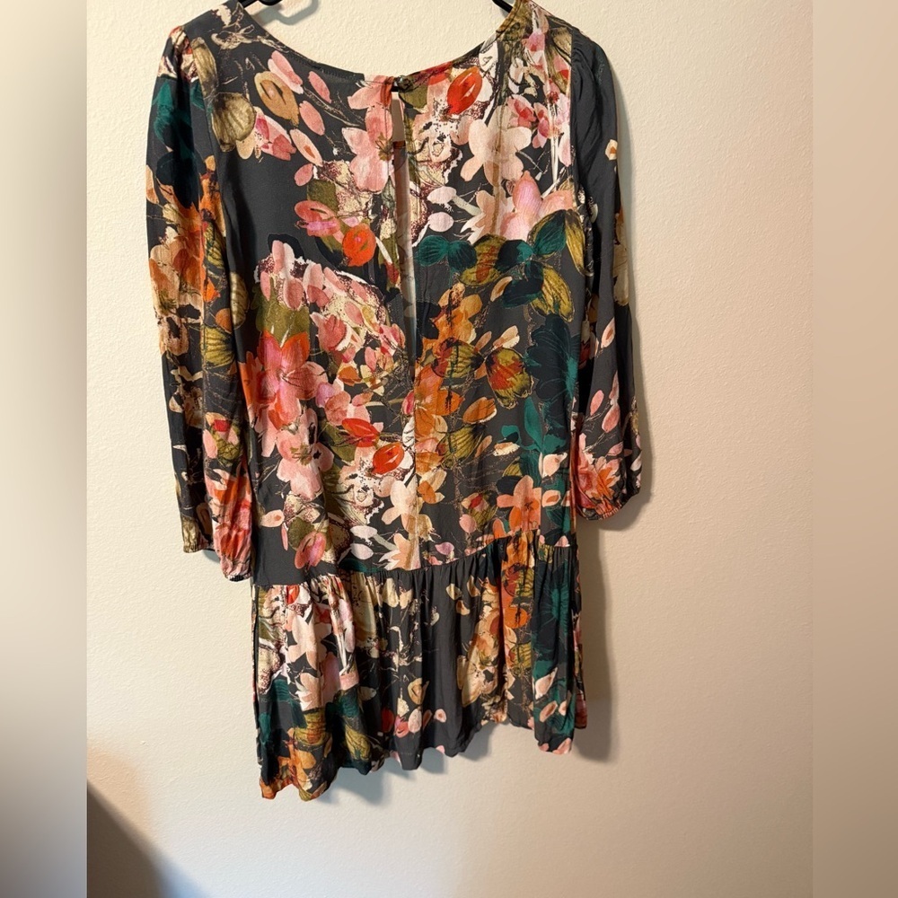 Meadow Rue Floral Blouse - Multicolor - Picture 2 of 7